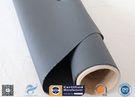 3732 Black Color 40g Two Sides Silicone Rubber Coated Fiberglass Fabric 0.45mm