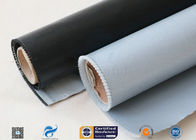 510g 0.5mm Black Silicone Coated Fiberglass Fabric For Fabric Expansion Joint
