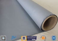 Gray Color Silicone Rubber Coated Fiberglass Fabric 260℃ Satin Weave 1m Wide