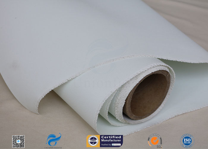 Heavy Duty Polyurethane PU Coated Fiberglass Fabric For Welding Splash Blanket