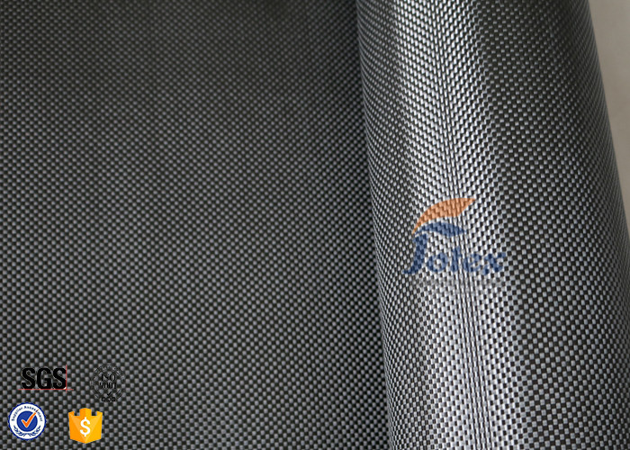 Plain Weave Silver Plated Fabric 3K 240g Carbon Fiber Fabric For Surface Decoration