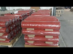 दो तरफा अग्निरोधक सिलिकॉन रबर लेपित फाइबरग्लास फैब्रिक कपड़ा