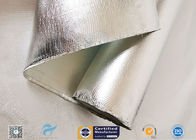 Industrial Hose Silver Coated Fabric Heat Sealing Aluminium Foil Coating